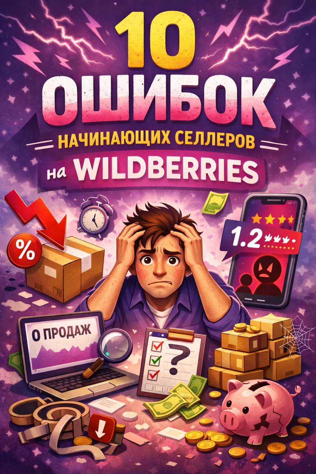 10 Ошибок Начинающих Селлеров на Wildberries в 2026