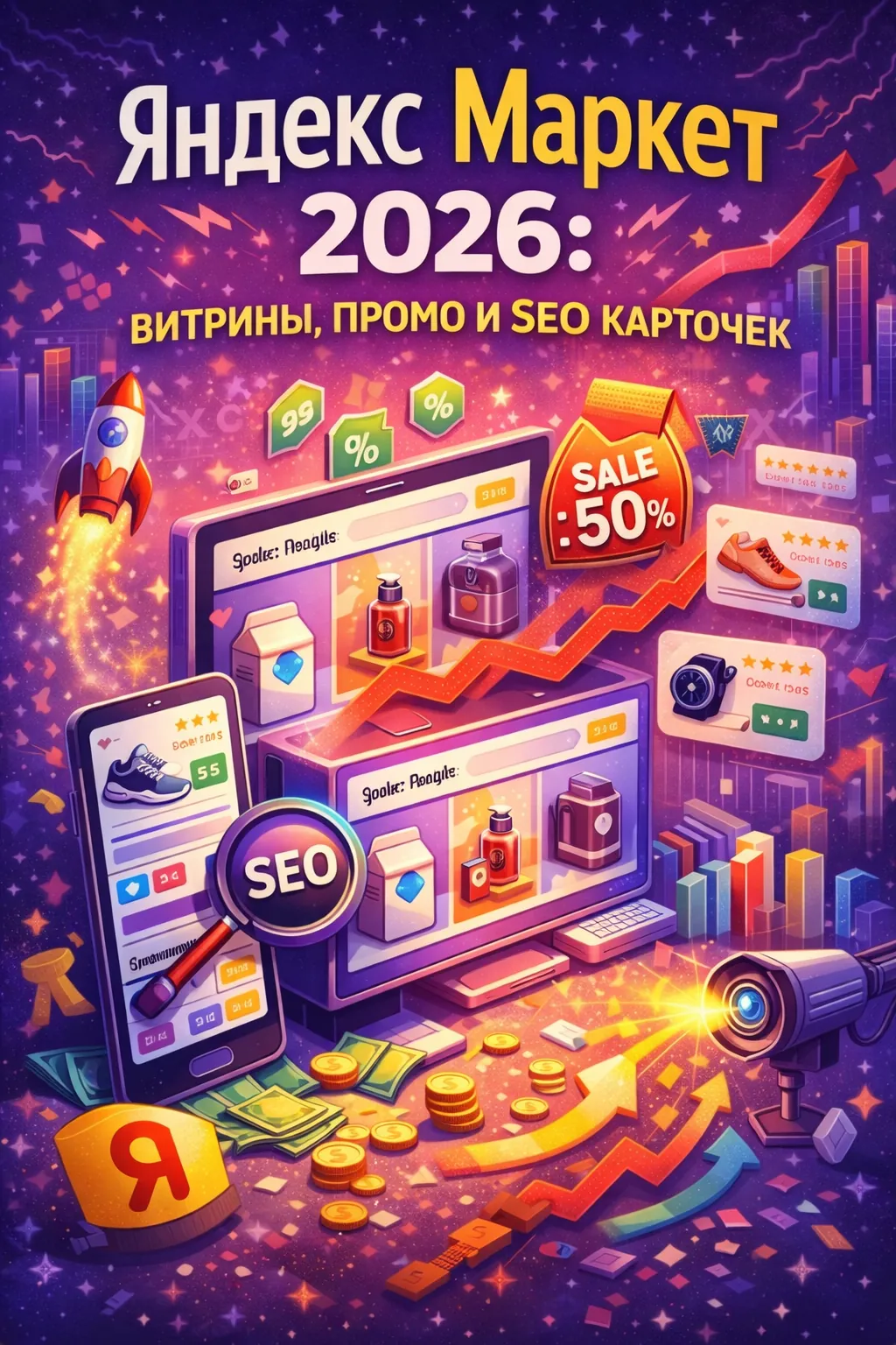 Яндекс Маркет 2026: Витрины, Промо и SEO для успеха